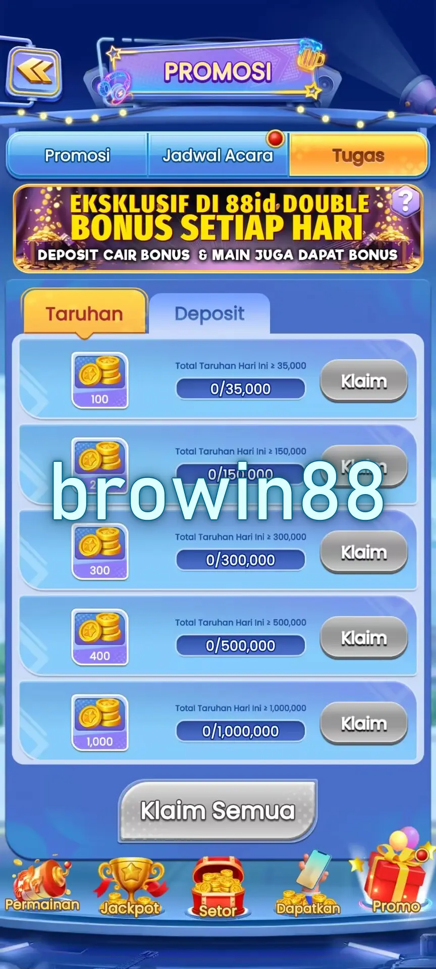 browin88 Masuk